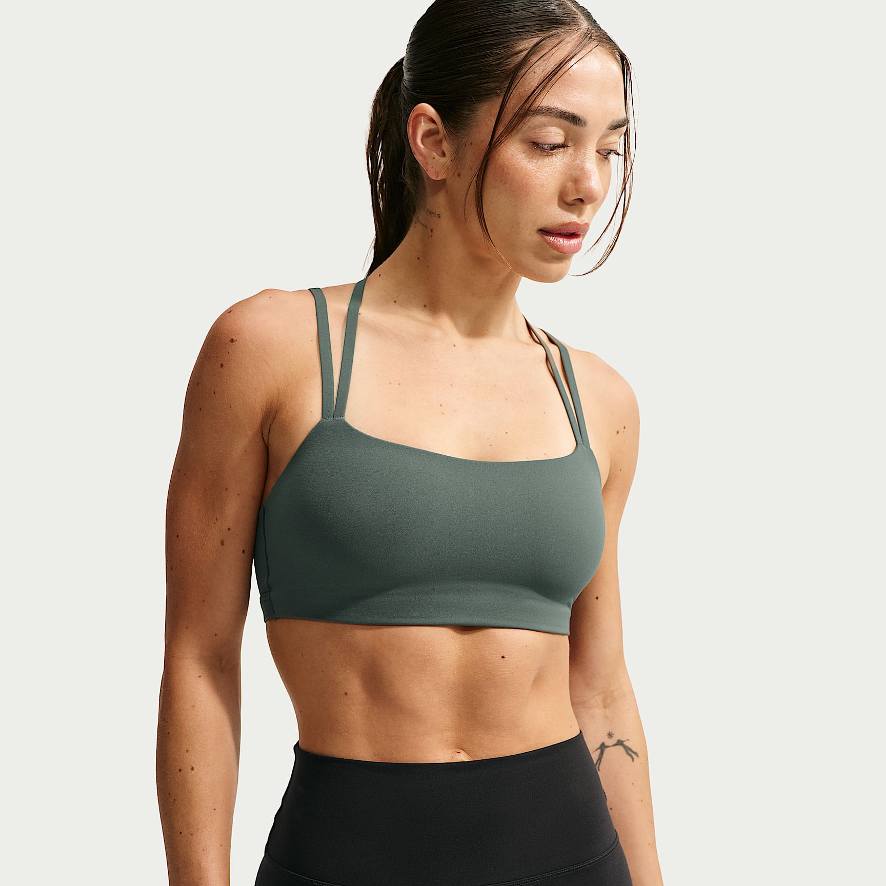 Nike Zenvy Strappy Women's Light-Support Padded Sports Bra. Nike LU